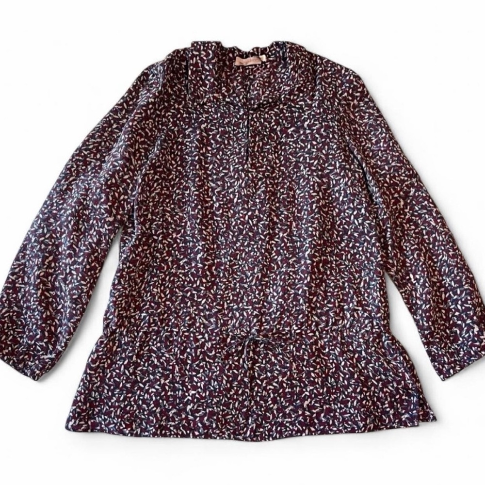 Tory Burch Silk Blend Tunic (Size 10) - Picture 2 of 7